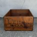 画像4: VINTAGE ANTIQUE WOOD CRATE WOODEN BOX LENOX SOAP ヴィンテージ アンティーク ウッドボックス 木箱 / コレクタブル 収納 ケース アドバタイジング 企業物 店舗什器 アメリカ (4)