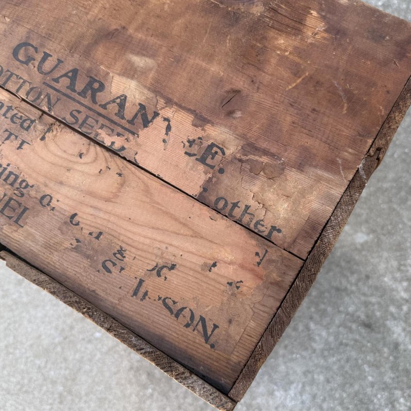 画像9: VINTAGE ANTIQUE WOOD CRATE WOODEN BOX SNELL&SIMPSON BISCUIT CO ヴィンテージ アンティーク ウッドボックス 木箱 / コレクタブル 収納 ケース ビスケット アドバタイジング 企業物 店舗什器 アメリカ