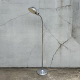 VINTAGE ANTIQUE FLOOR RAMP ヴィンテージ アンティーク フロアランプ フロアライト 照明 / グースネック インダストリアル E26 店舗什器 アメリカ