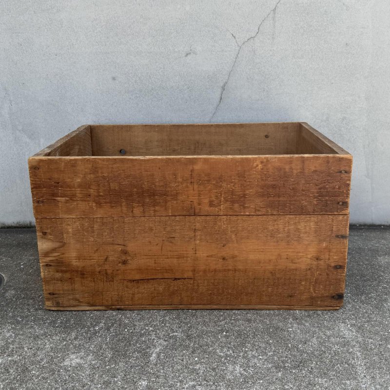 画像4: VINTAGE ANTIQUE WOOD CRATE WOODEN BOX SNELL&SIMPSON BISCUIT CO ヴィンテージ アンティーク ウッドボックス 木箱 / コレクタブル 収納 ケース ビスケット アドバタイジング 企業物 店舗什器 アメリカ