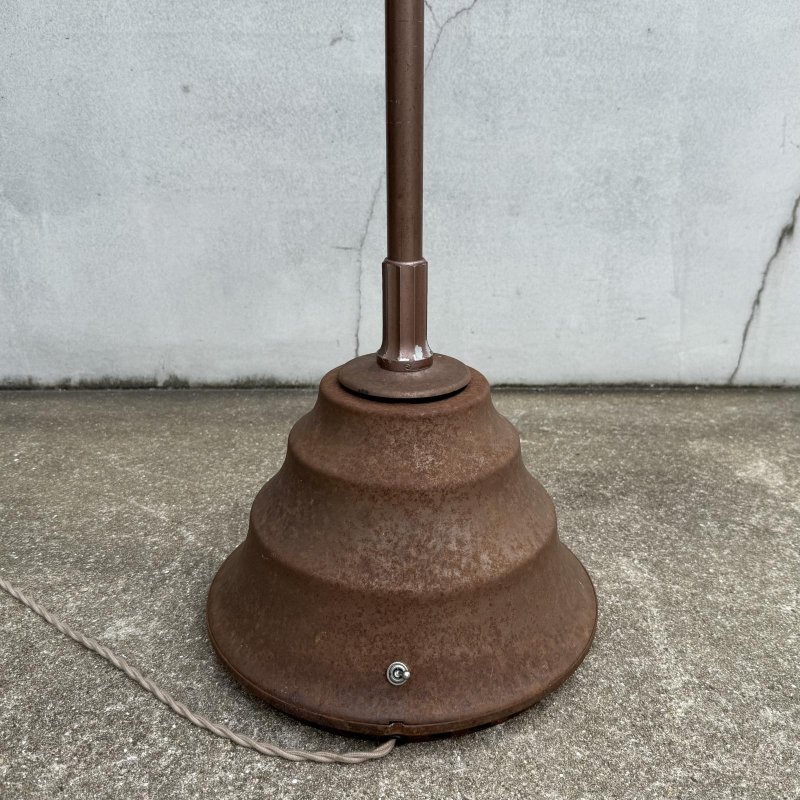 画像9: VINTAGE ANTIQUE FLOOR RAMP GENERAL ELECTRIC ヴィンテージ アンティーク フロアランプ フロアライト 照明 GE / インダストリアル E26 店舗什器 工業用 医療用 アメリカ