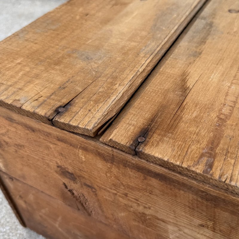 画像11: VINTAGE ANTIQUE WOOD CRATE WOODEN BOX SNELL&SIMPSON BISCUIT CO ヴィンテージ アンティーク ウッドボックス 木箱 / コレクタブル 収納 ケース ビスケット アドバタイジング 企業物 店舗什器 アメリカ