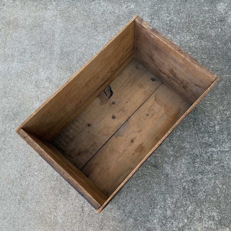 画像5: VINTAGE ANTIQUE WOOD CRATE WOODEN BOX SNELL&SIMPSON BISCUIT CO ヴィンテージ アンティーク ウッドボックス 木箱 / コレクタブル 収納 ケース ビスケット アドバタイジング 企業物 店舗什器 アメリカ