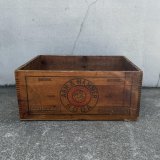 VINTAGE ANTIQUE WOOD CRATE WOODEN BOX ARM&HAMMER ヴィンテージ アンティーク ウッドボックス 木箱 / コレクタブル 収納 ケース アドバタイジング 企業物 店舗什器 アメリカ