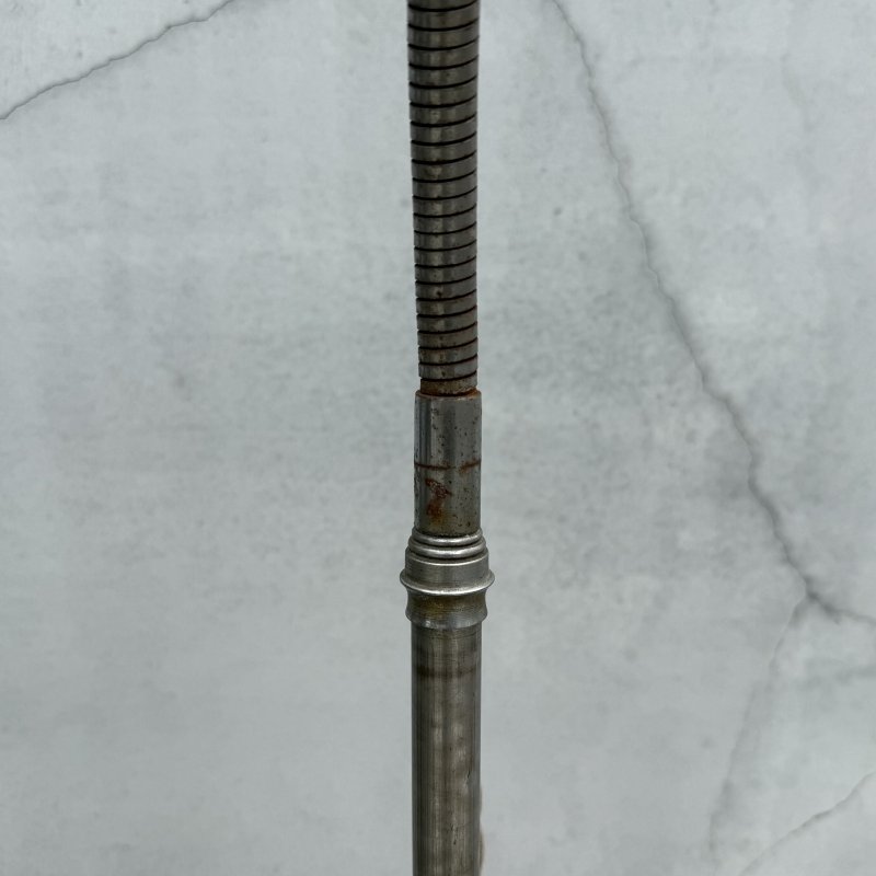 画像8: VINTAGE ANTIQUE FLOOR RAMP ヴィンテージ アンティーク フロアランプ フロアライト 照明 / グースネック インダストリアル E26 店舗什器 アメリカ (2)