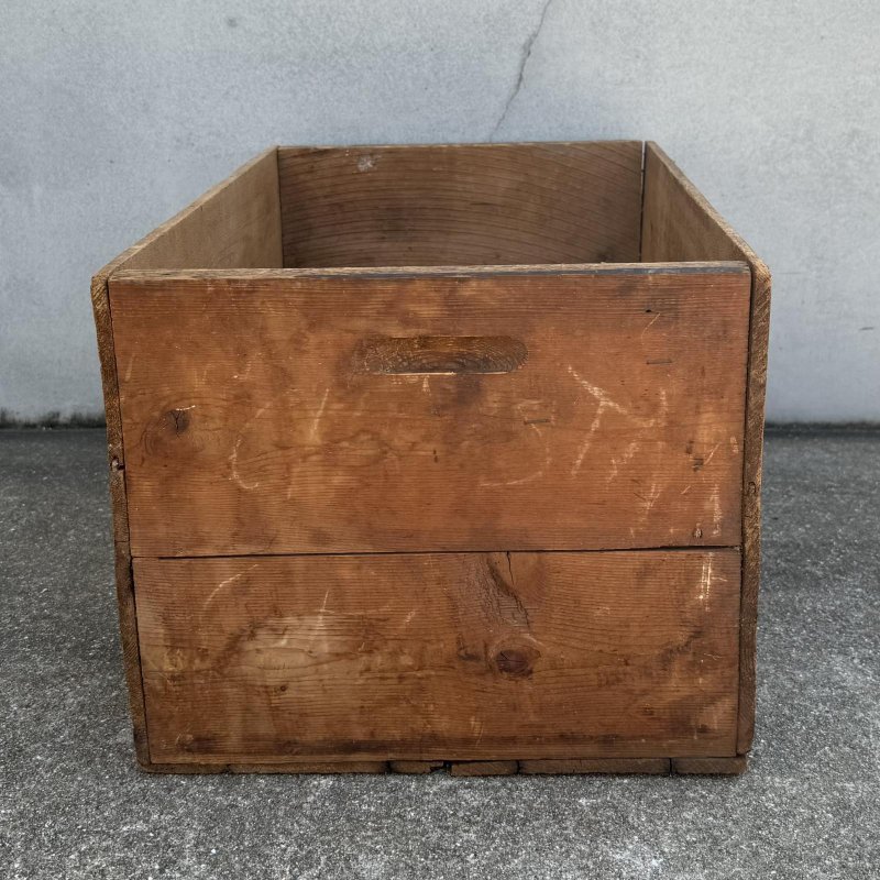 画像3: VINTAGE ANTIQUE WOOD CRATE WOODEN BOX SNELL&SIMPSON BISCUIT CO ヴィンテージ アンティーク ウッドボックス 木箱 / コレクタブル 収納 ケース ビスケット アドバタイジング 企業物 店舗什器 アメリカ