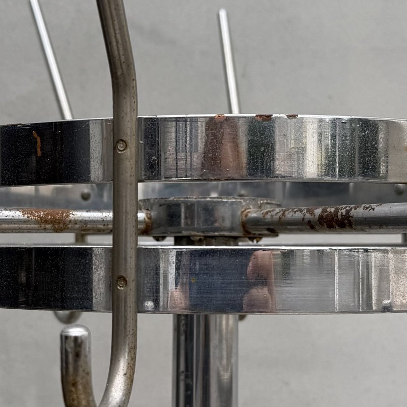 画像6: VINTAGE ANTIQUE CIRCULAR RACK ヴィンテージ アンティーク サークルラック フック クロージングラック ハンガーラック コートラック / コートスタンド ハットラック 家具 服屋 店舗 什器 アメリカ