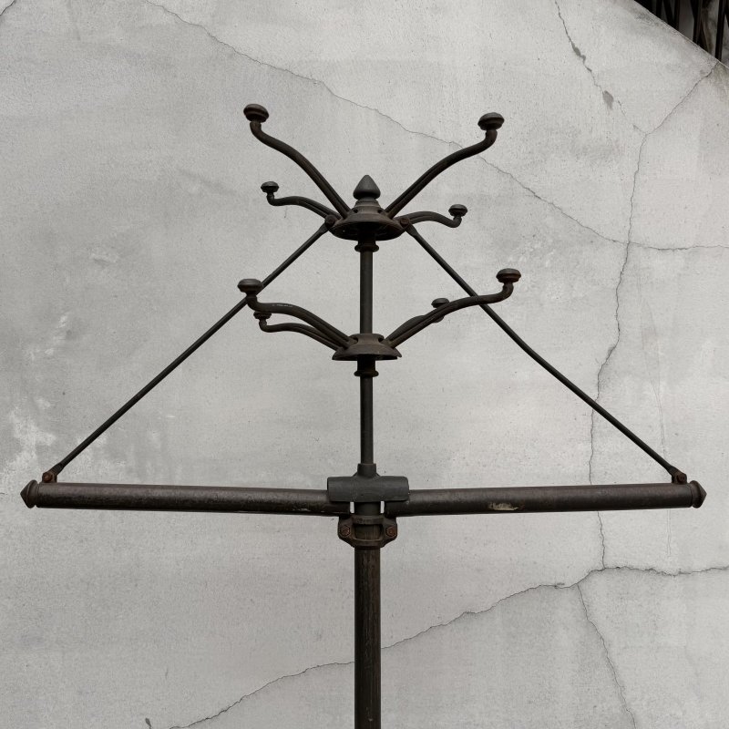 画像4: VINTAGE ANTIQUE UTILA TREE CLOTHING RACK ヴィンテージ アンティーク ユティラツリー クロージングラック ハンガーラック / コレクタブル ハットラック 家具 服屋 店舗 什器 アメリカ