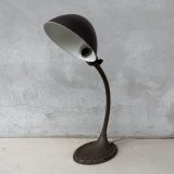 VINTAGE ANTIQUE DESKLAMP ALADDIN ヴィンテージ アンティーク デスクランプ スタンドライト 卓上ライト テーブルランプ 照明 / グースネック アイアン E26 店舗什器 アメリカ (3)
