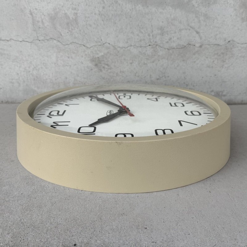 画像5: VINTAGE ANTIQUE DAYTON WALL CLOCK ヴィンテージ アンティーク ウォールクロック 壁掛け時計 / インダストリアル スクールクロック ホワイト 白色 店舗什器 アメリカ USA