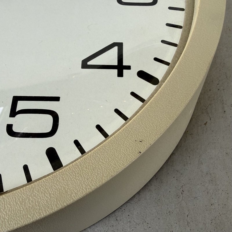 画像8: VINTAGE ANTIQUE DAYTON WALL CLOCK ヴィンテージ アンティーク ウォールクロック 壁掛け時計 / インダストリアル スクールクロック ホワイト 白色 店舗什器 アメリカ USA