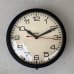 画像1: VINTAGE ANTIQUE DAYTON WALL CLOCK ヴィンテージ アンティーク ウォールクロック 壁掛け時計 / インダストリアル スクールクロック ブラック 黒色 店舗什器 アメリカ USA (1)