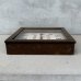 画像5: VINTAGE ANTIQUE WALL CLOCK FERN BRAND CHOCOLATES SESSIONS ヴィンテージ アンティーク ウォールクロック セッション 壁掛け時計 /  ウッド 木製 四角形 アドバタイジング 企業物 店舗什器 アメリカ (5)