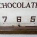画像10: VINTAGE ANTIQUE WALL CLOCK FERN BRAND CHOCOLATES SESSIONS ヴィンテージ アンティーク ウォールクロック セッション 壁掛け時計 /  ウッド 木製 四角形 アドバタイジング 企業物 店舗什器 アメリカ (10)