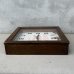 画像5: VINTAGE ANTIQUE WALL CLOCK MAZDA SESSIONS ヴィンテージ アンティーク ウォールクロック マツダ セッション 壁掛け時計 /  ウッド 木製 四角形 アドバタイジング 企業物 店舗什器 アメリカ (5)