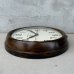 画像5: VINTAGE ANTIQUE WALL CLOCK GENERAL ELECRIC TELECHRON ヴィンテージ アンティーク ウォールクロック ゼネラルエレクトリック GE テレクロン 壁掛け時計 / スクールクロック ベークライト 丸型 茶色 店舗什器 アメリカ (5)