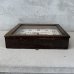画像4: VINTAGE ANTIQUE WALL CLOCK FERN BRAND CHOCOLATES SESSIONS ヴィンテージ アンティーク ウォールクロック セッション 壁掛け時計 /  ウッド 木製 四角形 アドバタイジング 企業物 店舗什器 アメリカ (4)