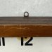 画像11: VINTAGE ANTIQUE WALL CLOCK MAZDA SESSIONS ヴィンテージ アンティーク ウォールクロック マツダ セッション 壁掛け時計 /  ウッド 木製 四角形 アドバタイジング 企業物 店舗什器 アメリカ (11)