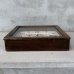 画像3: VINTAGE ANTIQUE WALL CLOCK FERN BRAND CHOCOLATES SESSIONS ヴィンテージ アンティーク ウォールクロック セッション 壁掛け時計 /  ウッド 木製 四角形 アドバタイジング 企業物 店舗什器 アメリカ (3)
