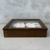 画像6: VINTAGE ANTIQUE WALL CLOCK MAZDA SESSIONS ヴィンテージ アンティーク ウォールクロック マツダ セッション 壁掛け時計 /  ウッド 木製 四角形 アドバタイジング 企業物 店舗什器 アメリカ (6)