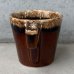 画像3: VINTAGE ANTIQUE HULL POTTERY MUGCUP ヴィンテージ アンティーク ハル マグカップ ブラウンドリップ コップ 食器 陶器 / コーヒーカップ  ブラウン 茶色 カフェ 喫茶店 店舗什器 アメリカ i (3)