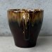 画像3: VINTAGE ANTIQUE POTTERY MUGCUP ヴィンテージ アンティーク マグカップ ブラウンドリップグレーズ コップ 食器 陶器 / コーヒーカップ ブラウン 茶色 カフェ 喫茶店 店舗什器 アメリカ d (3)