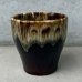 画像4: VINTAGE ANTIQUE POTTERY MUGCUP ヴィンテージ アンティーク マグカップ ブラウンドリップグレーズ コップ 食器 陶器 / コーヒーカップ ブラウン 茶色 カフェ 喫茶店 店舗什器 アメリカ g (4)