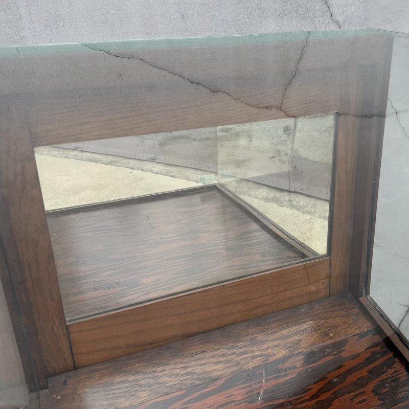 画像10: VINTAGE ANTIQUE  SHOWCASE PEN DISPLAY CABINET ヴィンテージ アンティーク ショーケース ガラスケース ディスプレイケース 陳列ケース / ペン ウッド 木製 家具  店舗什器 アメリカ