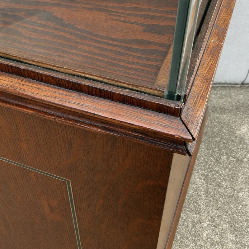 画像12: VINTAGE ANTIQUE  SHOWCASE PEN DISPLAY CABINET ヴィンテージ アンティーク ショーケース ガラスケース ディスプレイケース 陳列ケース / ペン ウッド 木製 家具  店舗什器 アメリカ