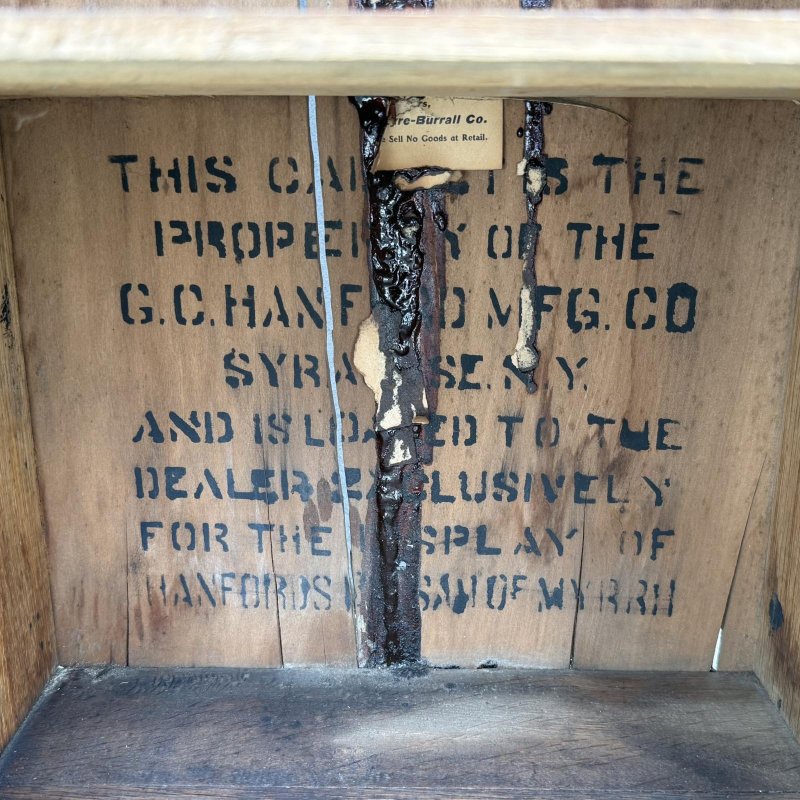 画像11: VINTAGE ANTIQUE WOODEN SHOWCASE ヴィンテージアンティーク ショーケース ガラスケース / ディスプレイケース カウンターケース ウッド 木製 卓上 薬屋 店舗什器 アメリカ