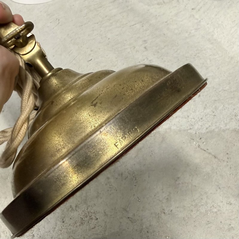 画像9: VINTAGE ANTIQUE FARIES DESKLAMP STANDLIGHT ヴィンテージ アンティーク フェアリーズ デスクライト スタンドライト 卓上照明 / コレクタブル テーブルランプ ブラス 真鍮 店舗什器 アメリカ (2)　　 