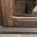 画像10: VINTAGE ANTIQUE WOODEN SHOWCASE ヴィンテージアンティーク ショーケース ガラスケース / ディスプレイケース カウンターケース ウッド 木製 卓上 薬屋 店舗什器 アメリカ (10)