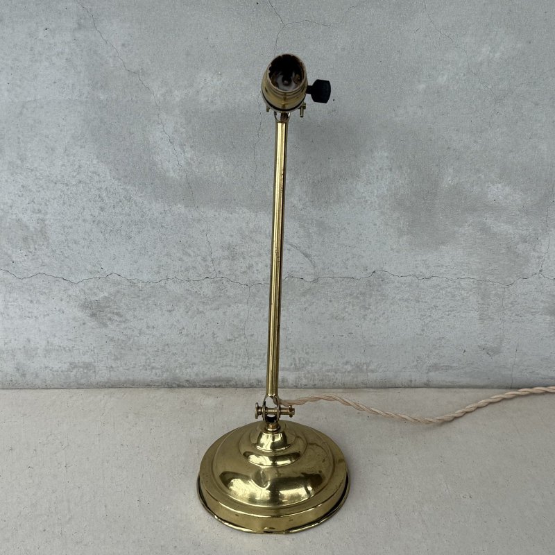 画像2: VINTAGE ANTIQUE FARIES DESKLAMP STANDLIGHT ヴィンテージ アンティーク フェアリーズ デスクライト スタンドライト 卓上照明 / コレクタブル テーブルランプ ブラス 真鍮 店舗什器 アメリカ (1)　　 
