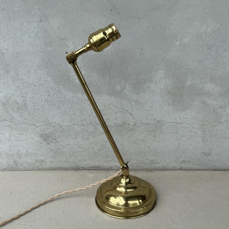 画像3: VINTAGE ANTIQUE FARIES DESKLAMP STANDLIGHT ヴィンテージ アンティーク フェアリーズ デスクライト スタンドライト 卓上照明 / コレクタブル テーブルランプ ブラス 真鍮 店舗什器 アメリカ (1)　　 
