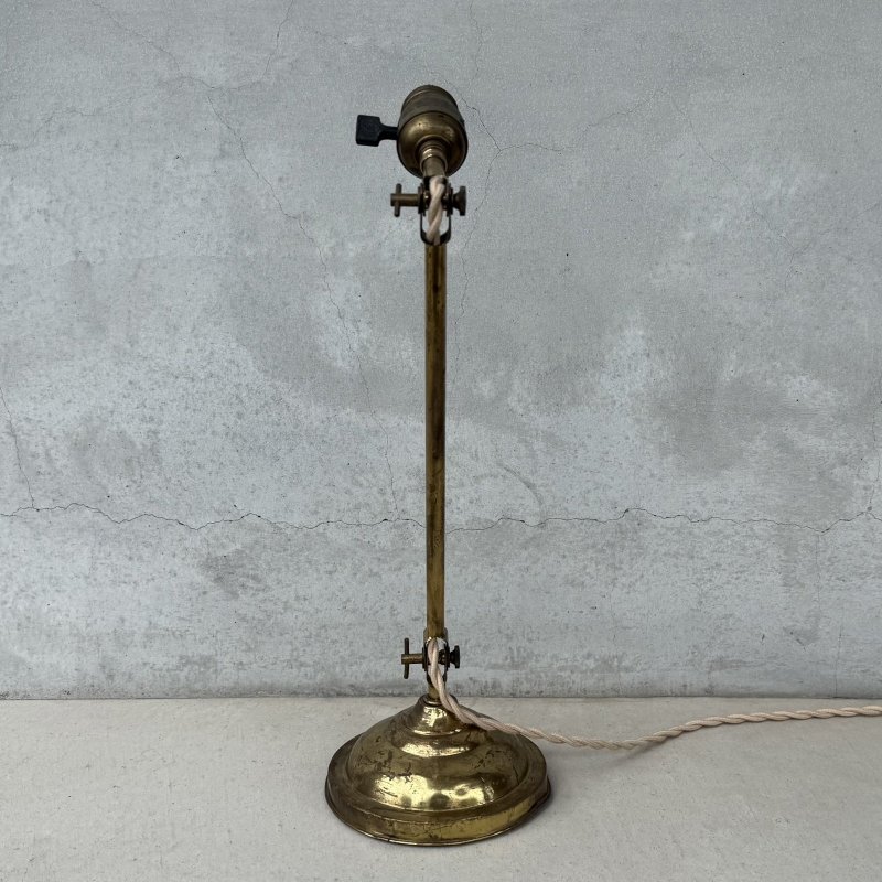 画像4: VINTAGE ANTIQUE FARIES DESKLAMP STANDLIGHT ヴィンテージ アンティーク フェアリーズ デスクライト スタンドライト 卓上照明 / コレクタブル テーブルランプ ブラス 真鍮 店舗什器 アメリカ (3)