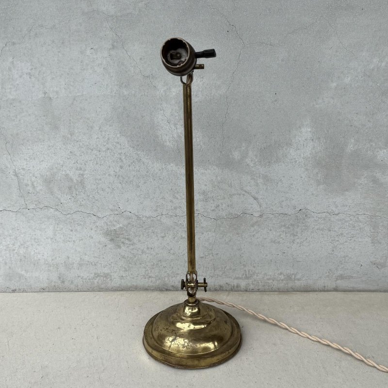 画像3: VINTAGE ANTIQUE FARIES DESKLAMP STANDLIGHT ヴィンテージ アンティーク フェアリーズ デスクライト スタンドライト 卓上照明 / コレクタブル テーブルランプ ブラス 真鍮 店舗什器 アメリカ (3)