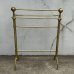 画像2: VINTAGE ANTIQUE TOWEL RACK  ヴィンテージ アンティーク タオルラック タオルハンガー タオルバー / タオル掛け インテリア 真鍮 店舗什器 アメリカ (2)