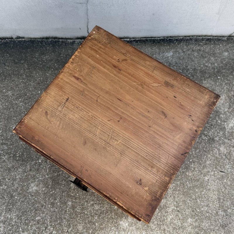 画像6: VINTAGE ANTIQUE ヴィンテージ アンティーク 昭和レトロ 古道具 小引き出し / 収納 棚 小物入れ 小箪笥 木製 家具 古民家 蔵 うぶだし 日本