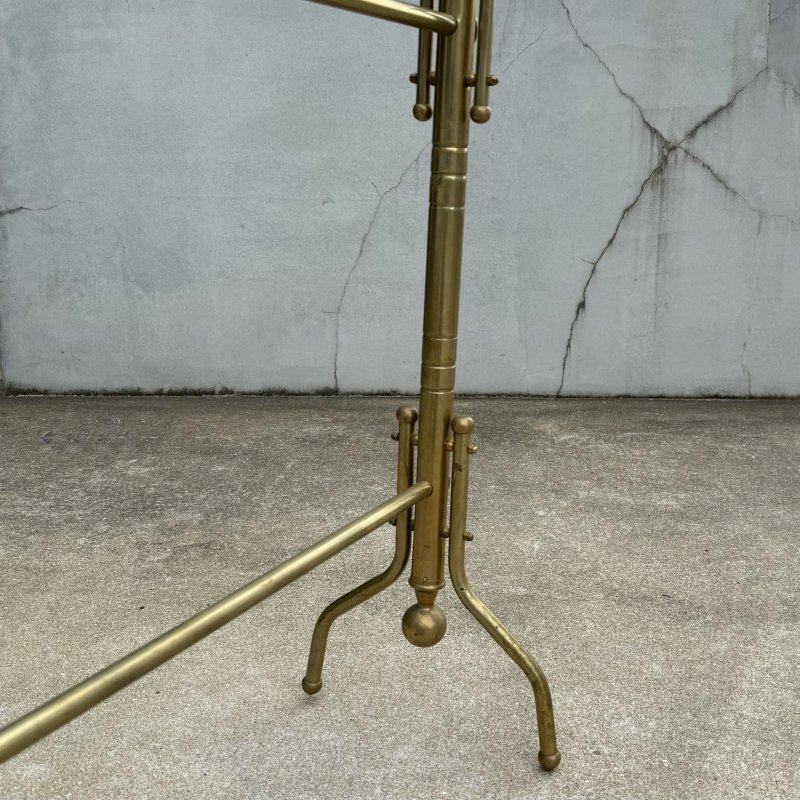 画像9: VINTAGE ANTIQUE TOWEL RACK  ヴィンテージ アンティーク タオルラック タオルハンガー タオルバー / タオル掛け インテリア 真鍮 店舗什器 アメリカ