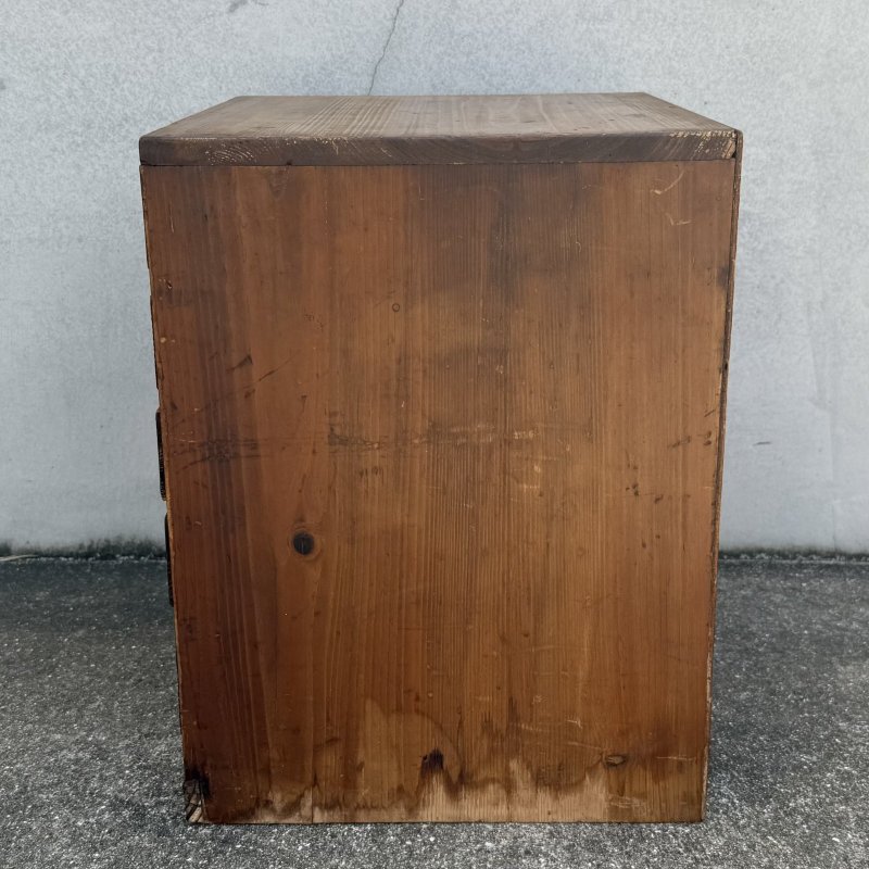 画像5: VINTAGE ANTIQUE ヴィンテージ アンティーク 昭和レトロ 古道具 小引き出し / 収納 棚 小物入れ 小箪笥 木製 家具 古民家 蔵 うぶだし 日本