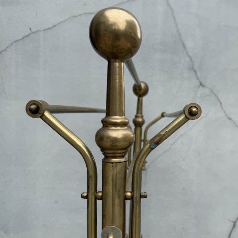 画像6: VINTAGE ANTIQUE TOWEL RACK  ヴィンテージ アンティーク タオルラック タオルハンガー タオルバー / タオル掛け インテリア 真鍮 店舗什器 アメリカ