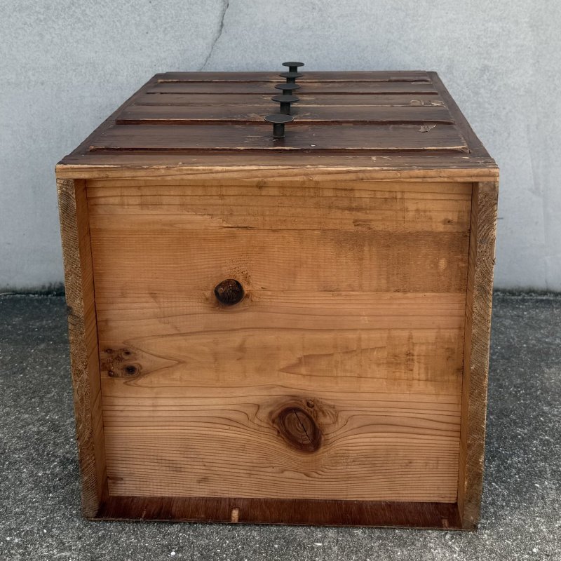画像7: VINTAGE ANTIQUE ヴィンテージ アンティーク 昭和レトロ 古道具 小引き出し / 収納 棚 小物入れ 小箪笥 木製 家具 古民家 蔵 うぶだし 日本