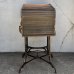 画像3: VINTAGE ANTIQUE TOLEDO UHL STEEL TABLE JAPANNED ヴィンテージ アンティーク トレド タイプライターテーブル ジャパンド ジャパンフィニッシュ / ジャパンカラー ディスプレイ 棚 家具 アイアン 店舗什器 アメリカ (3)