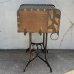画像6: VINTAGE ANTIQUE TOLEDO UHL STEEL TABLE JAPANNED ヴィンテージ アンティーク トレド タイプライターテーブル ジャパンド ジャパンフィニッシュ / ジャパンカラー ディスプレイ 棚 家具 アイアン 店舗什器 アメリカ (6)