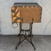 画像5: VINTAGE ANTIQUE TOLEDO UHL STEEL TABLE JAPANNED ヴィンテージ アンティーク トレド タイプライターテーブル ジャパンド ジャパンフィニッシュ / ジャパンカラー ディスプレイ 棚 家具 アイアン 店舗什器 アメリカ (5)