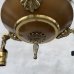画像5: VINTAGE ANTIQUE LIGHT ヴィンテージ アンティーク シャンデリア パンライト 吊り下げライト  天井照明 / 3灯 ライト ペンダントランプ 真鍮 店舗什器 E26 アメリカ USA (2) (5)