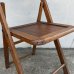 画像8: VINTAGE ANTIQUE FOLDING CHAIR WOOD ヴィンテージ アンティーク フォールディングチェア 折り畳み椅子 イス チェア  / ウッド 木製 家具 インテリア ディスプレイ 店舗什器 アメリカ  (8)
