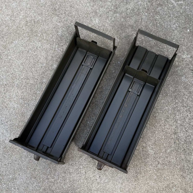 画像8: VINTAGE ANTIQUE FILE CABINET ヴィンテージ アンティーク ファイルキャビネット / インダストリアル インテリア 収納 棚 卓上 鉄 家具 店舗什器 アメリカ USA
