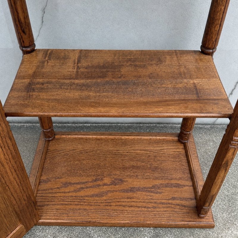 画像6: VINTAGE ANTIQUE WOODEN SHOWCASE ヴィンテージアンティーク ショーケース ガラスケース / ディスプレイケース カウンターケース ウッド 木製 卓上 薬屋 陳列 店舗什器 アメリカ