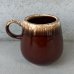 画像2: VINTAGE ANTIQUE MCCOY POTTERY MUGCUP ヴィンテージ アンティーク マッコイ マグカップ コップ 食器 陶器 ブラウンドリップ / コーヒーカップ 茶色 カフェ 喫茶店 店舗什器 アメリカ n (2)